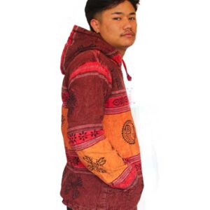 Alternative view of Red Mix Men's Winter Outside Jacket