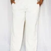 White Hippie Cotton Trouser