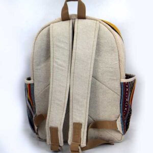 Himalayan Hemp Plain Blue School Bag