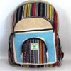 Himalayan Hemp Plain Blue School Bag