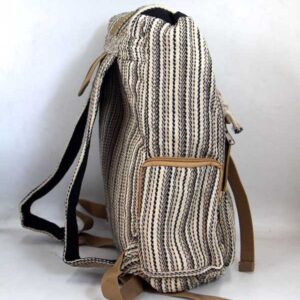 Himalayan Hemp Plain Blue School Bag
