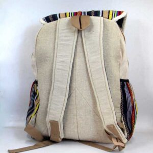 Himalayan Hemp Plain Blue School Bag