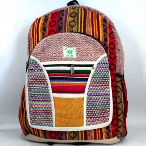 Himalayan Hemp Plain Blue School Bag