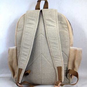 Himalayan Hemp Plain Blue School Bag