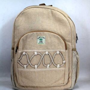 Himalayan Hemp Plain Blue School Bag