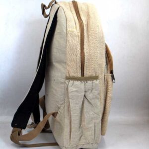Himalayan Hemp Plain Blue School Bag