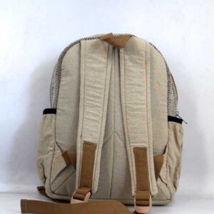 Himalayan Hemp Plain Blue School Bag