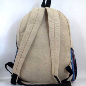 Himalayan Hemp Plain Blue School Bag