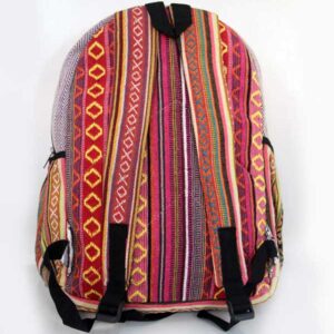 Himalayan Hemp Plain Blue School Bag