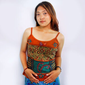 Block Prints Woman Summer Dress