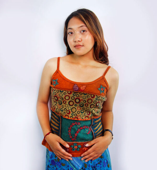 Block Prints Woman Summer Dress
