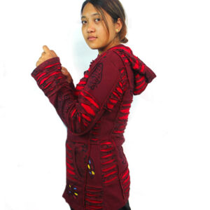 Bhutanese Design Hippie Summer Hooded Jacket