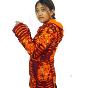 Bhutanese Design Hippie Summer Hooded Jacket