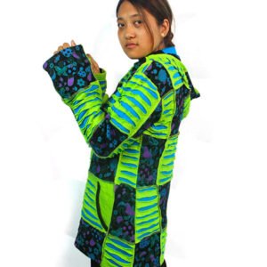 Bhutanese Design Hippie Summer Hooded Jacket