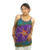 Multicolor Hippie Razor Cut Ladies Top