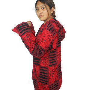 Bhutanese Design Hippie Summer Hooded Jacket