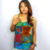 Colorful Hippie Stylish Women Cotton Top