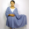 Light Blue Exclusive Cashmere Wool Shawl