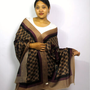 Made in Nepal Warm Cashmere Shawl