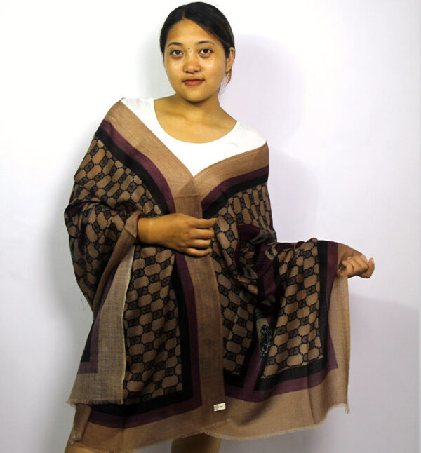 Made in Nepal Warm Cashmere Shawl