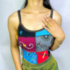 Patchwork Hippie Women Crop Top