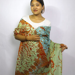Catchy Digital Print Luxury Cashmere Shawl
