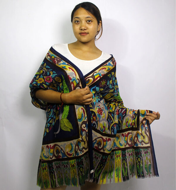Silky Handmade Soft Cashmere Shawl