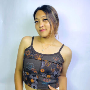 Stylish Hippie Sleeveless Crop Top