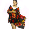 Beautiful Flowers Printed Cashmere Shawl