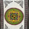 Wall Decor Om Symbolled Cotton Tapestry