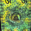 Meditating Buddha Cotton Wall Tapestry