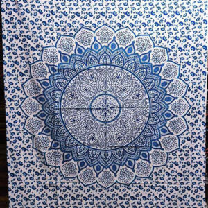 Handmade Vintage Mandala Cotton Tapestry