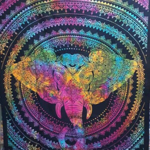 Handmade Tie Dye Fine Cotton Tapestry