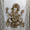 Lord Ganesh Print Cotton Tapestry