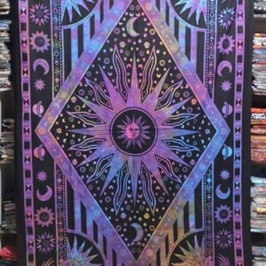 Cotton Celtic Bedspread Printed Tapestry