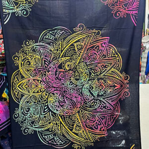 Om Symbolled Cotton Tapestry