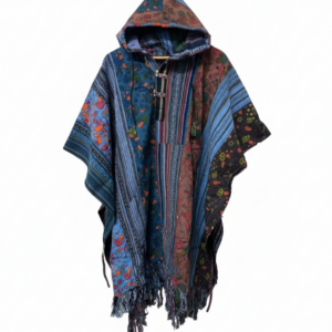 Unisex Handmade Fine Gheri Poncho