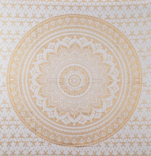 Faded Mandala Wall Hanging Tapestry