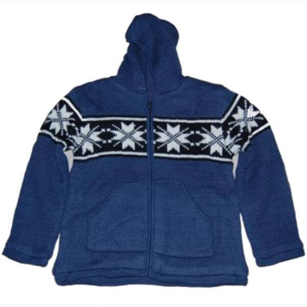 Floral Hippie Unisex Wool Jacket