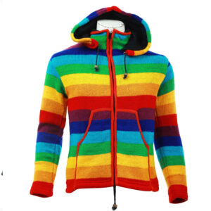 Rainbow Himalayan Gilbox Wool Jacket