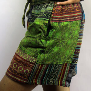 Hippie Patchwork Ladies Short