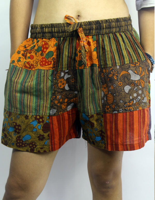 Hippie Patchwork Ladies Short