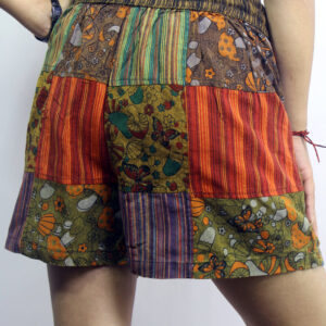 Hippie Patchwork Ladies Short