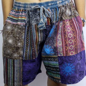 Hippie Patchwork Ladies Short