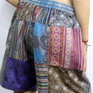 Hippie Patchwork Ladies Short