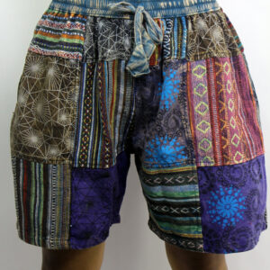 Hippie Patchwork Ladies Short