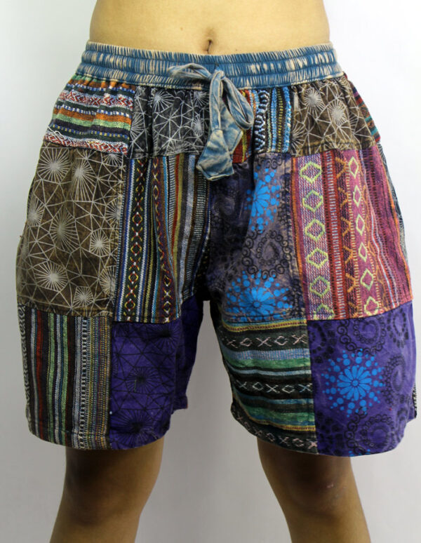 Hippie Patchwork Ladies Short