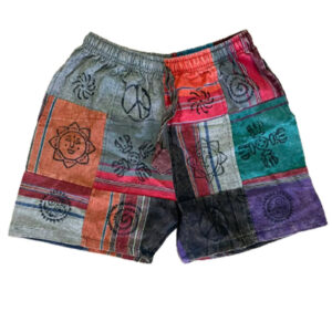 Hippie Patchwork Ladies Short