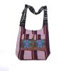 Hand Print and Embroidery Print Bohemian Hippie Bag