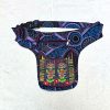 Owl Print Gheri Cotton Money Belt